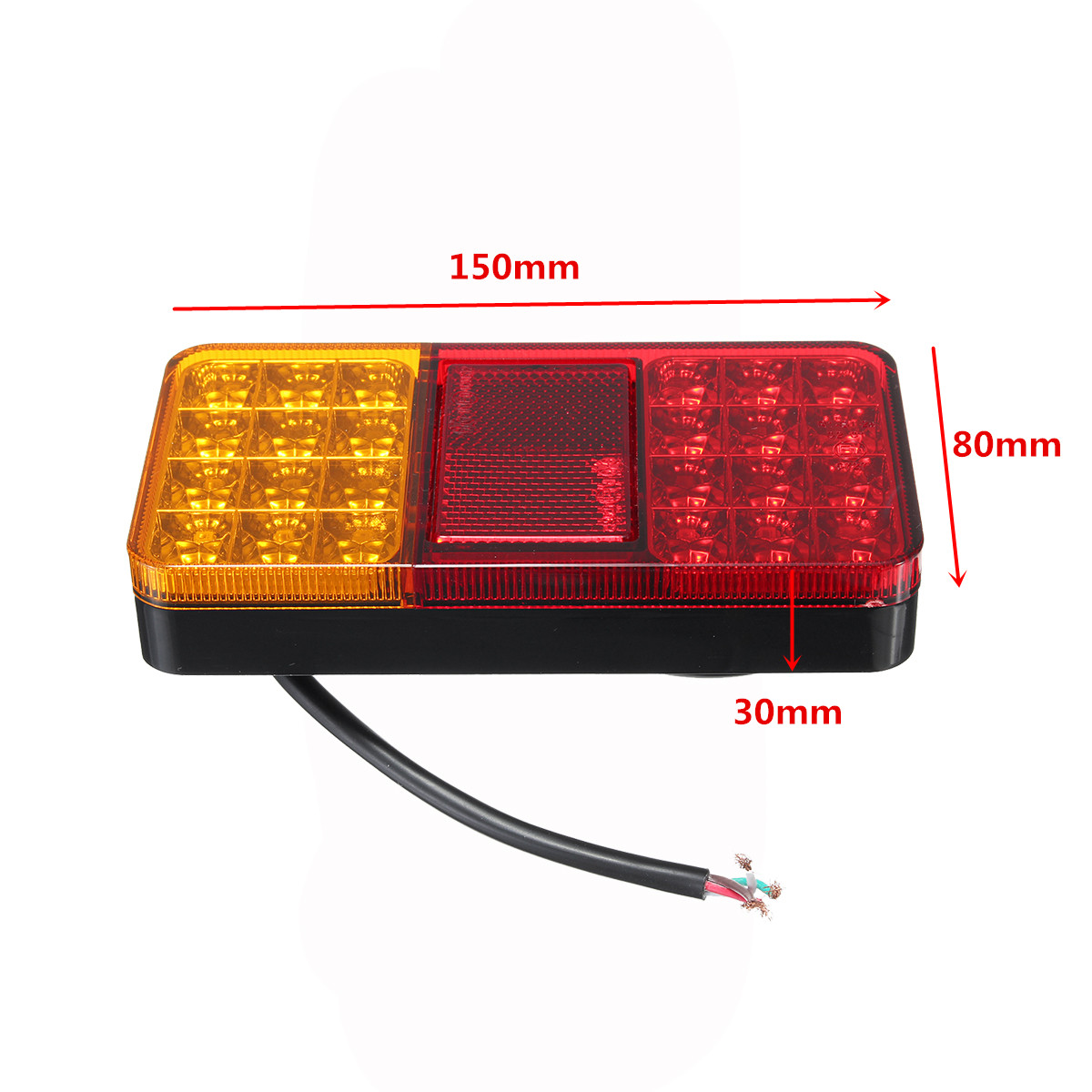 12V-15W-24LED-Car-Rear-Tail-Light-Brake-Stop-Indicator-Lamp-for-Trailers-Trucks-Utes-Boats-Caravans-1332293