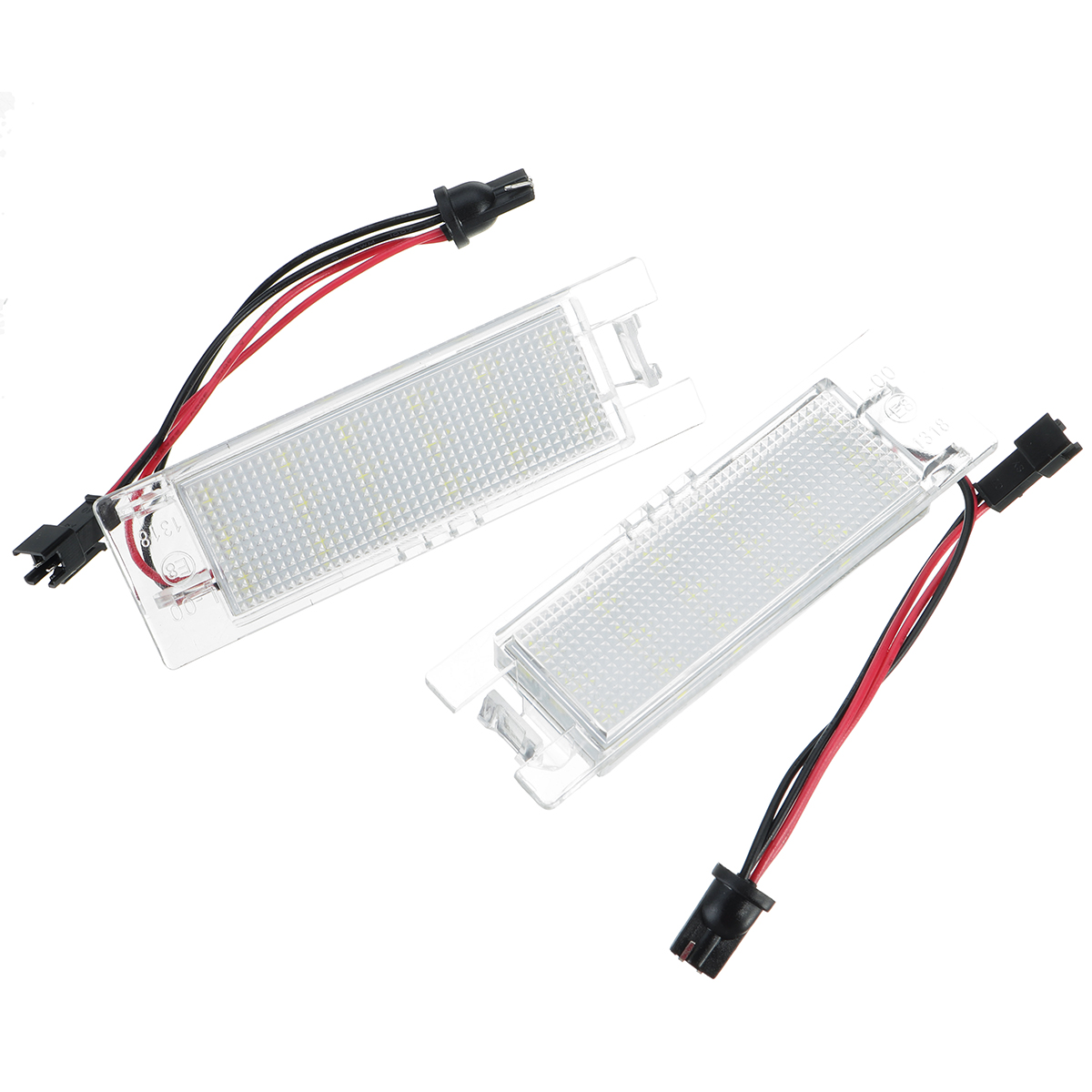 12V-4W-18LED-Canbus-License-Number-Plate-Light-6500K-White-For-Alfa-Romeo-147-156-159-166-Brera-MiTo-1798413