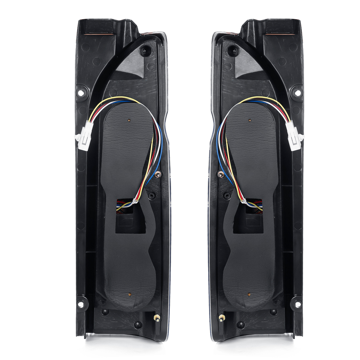 12V-Clear-Pair-of-LED-Car-Tail-Light-Rear-Lamp-Assembly-For-TOYOTA-Hiace-2005-2017-Sequential-Turnin-1524948