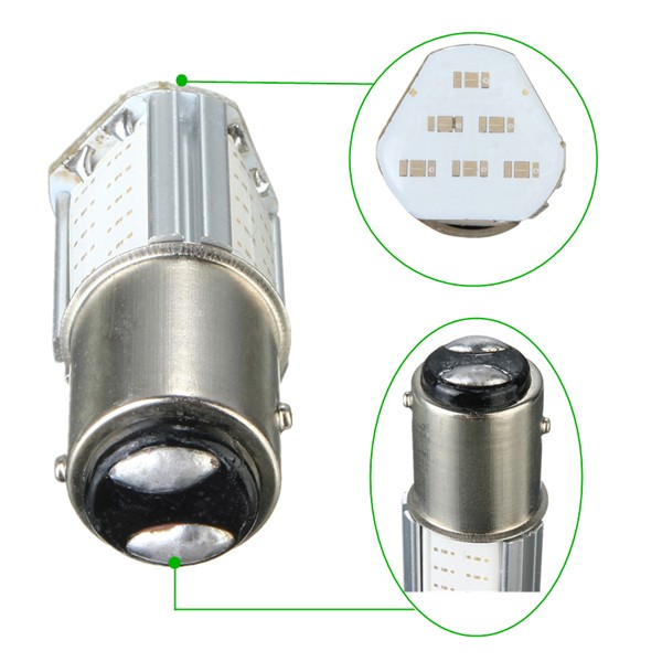 12V-Red-1157-Four-COB-LED-Brake-Turn-Signal-Rear-Light-Car-Bulb-Lamp-1001752