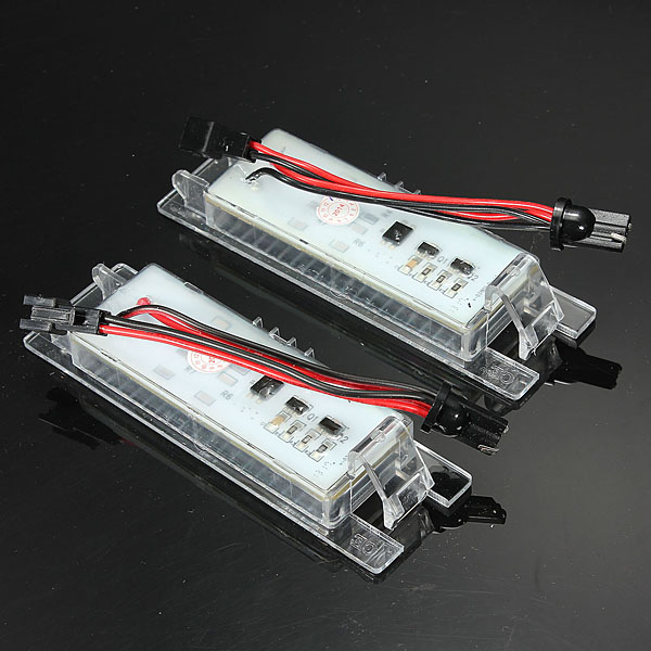 18-LED-License-Number-Plate-Light-For-Vauxhall-Opel-Corsa-918596