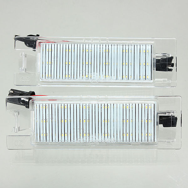 18-LED-License-Number-Plate-Light-For-Vauxhall-Opel-Corsa-918596