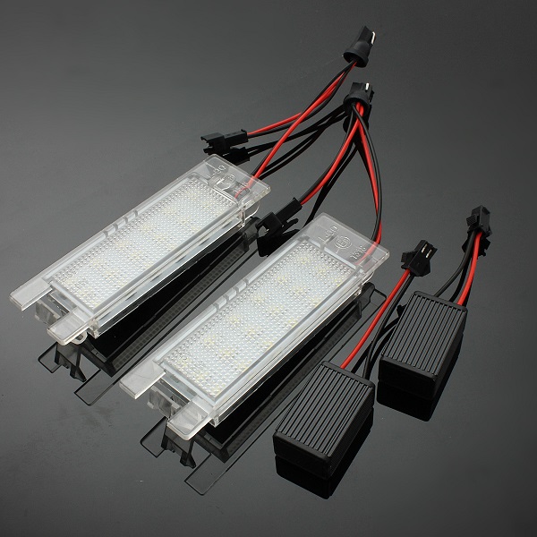 18-LED-License-Number-Plate-Light-White-Lamp-for-Opel-Vauxhall-969449