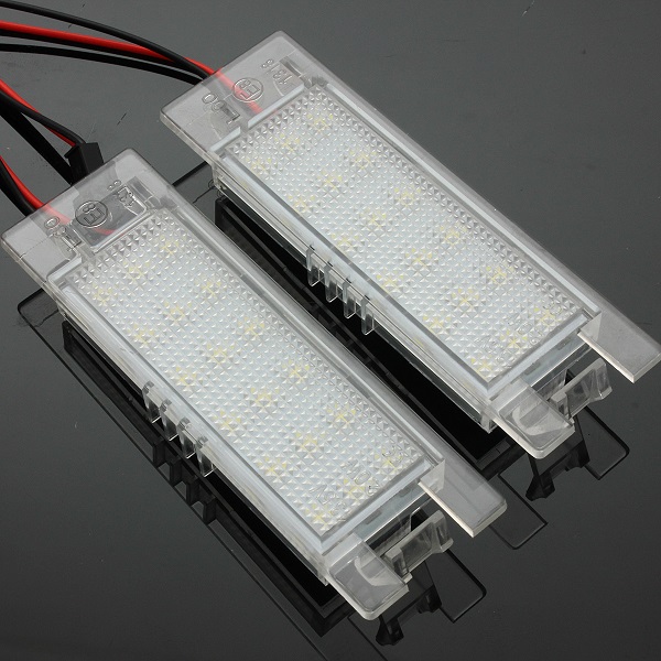 18-LED-License-Number-Plate-Light-White-Lamp-for-Opel-Vauxhall-969449