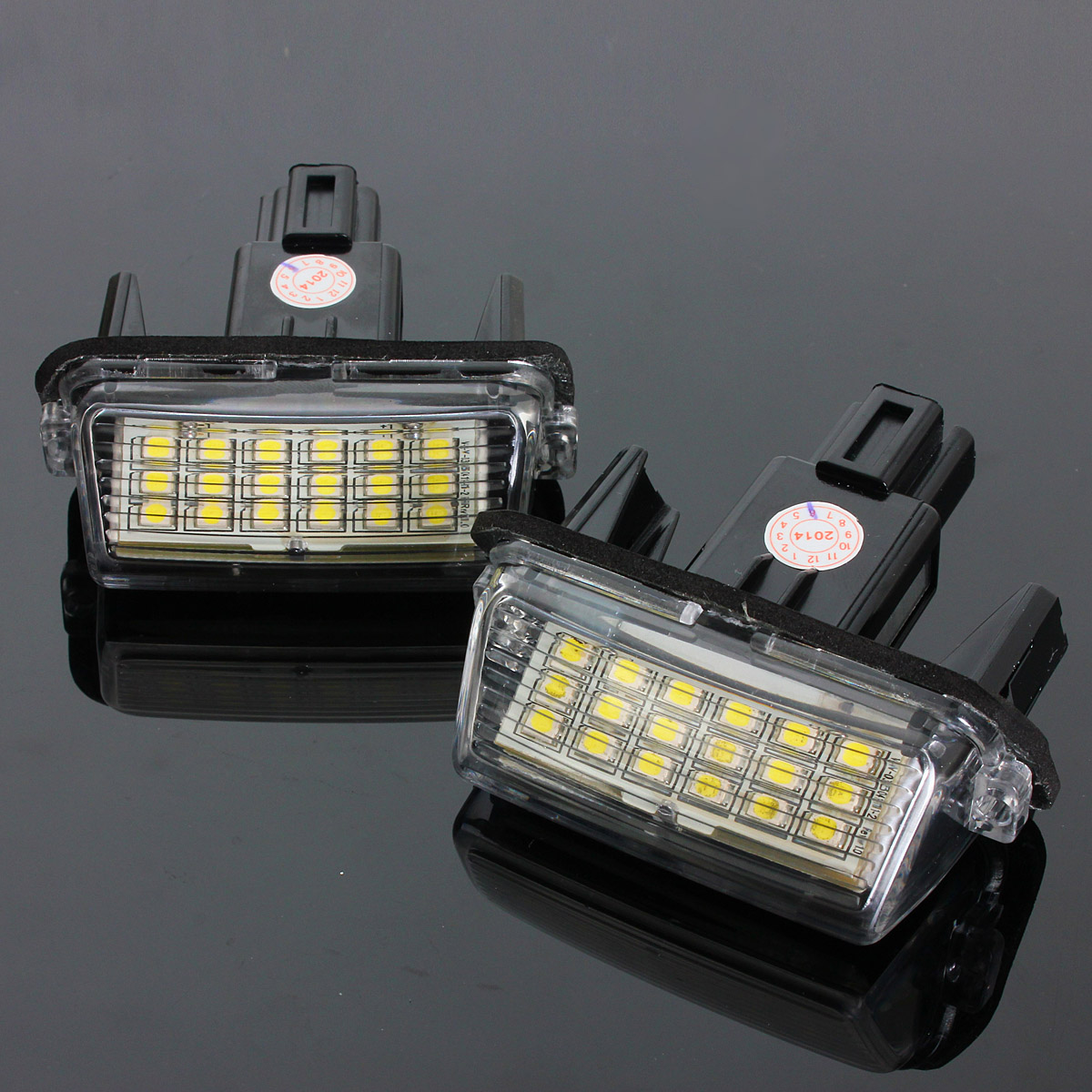 18-LEDs-License-Number-Plate-Car-Lights-Lamp-for-Toyota-Camry-Yaris-966694
