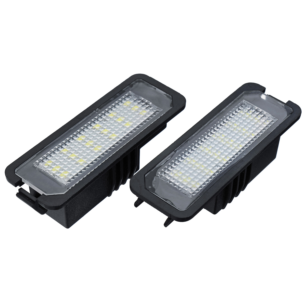 18-LEDs-License-Number-Plate-Lights-White-CAN-bus-Error-Free-Pair-for-VW-Golf-EOS-Passat-Polo-CC-969664
