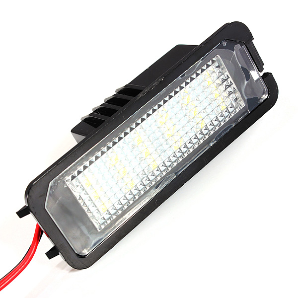 18-SMD-LED-License-Number-Plate-Light-for-VW-Golf-Mk4-MK5-Passat-Polo-910219