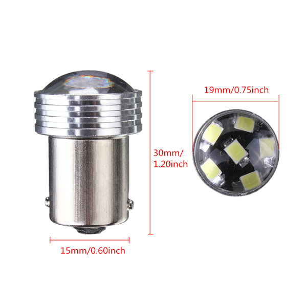 2-x-HID-White-1156-P21W-6-2835SMD-LED-Projector-Backup-Reverse-bulbs-964704
