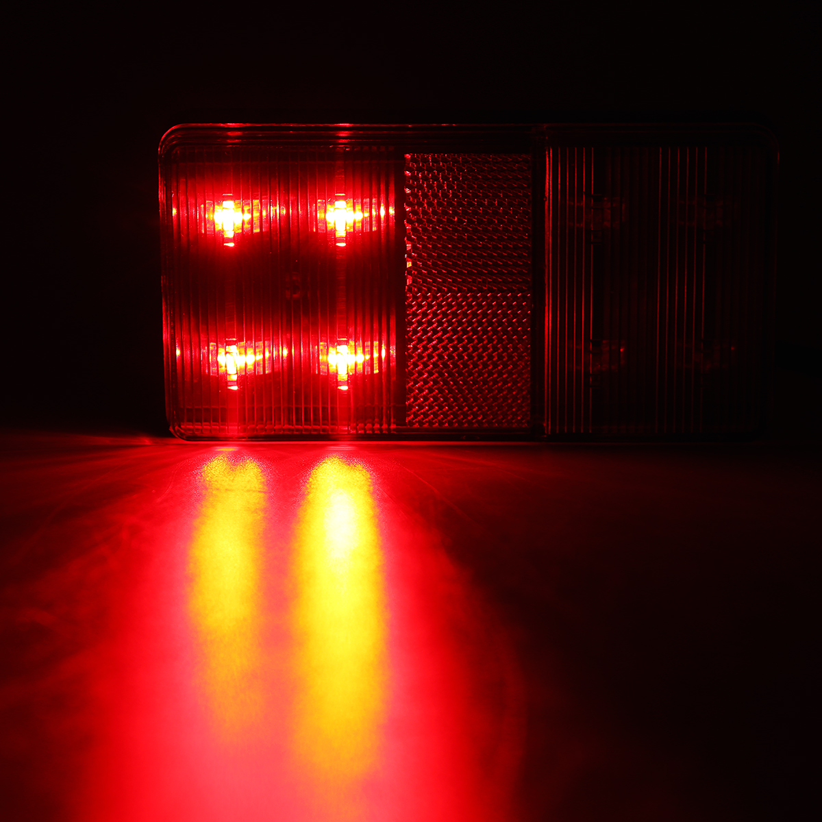 2PCS-12V-8LED-Tail-Light-2-in-1-Brake-Turn-Signal-Lamps-Waterproof-For-Trailer-Truck-Bus-Van-1801797