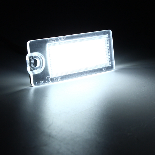 2PCS-18-LED-License-Number-Plate-Lights-White-For-Volvo-S80-V70-XC70-S60-XC90-1116303