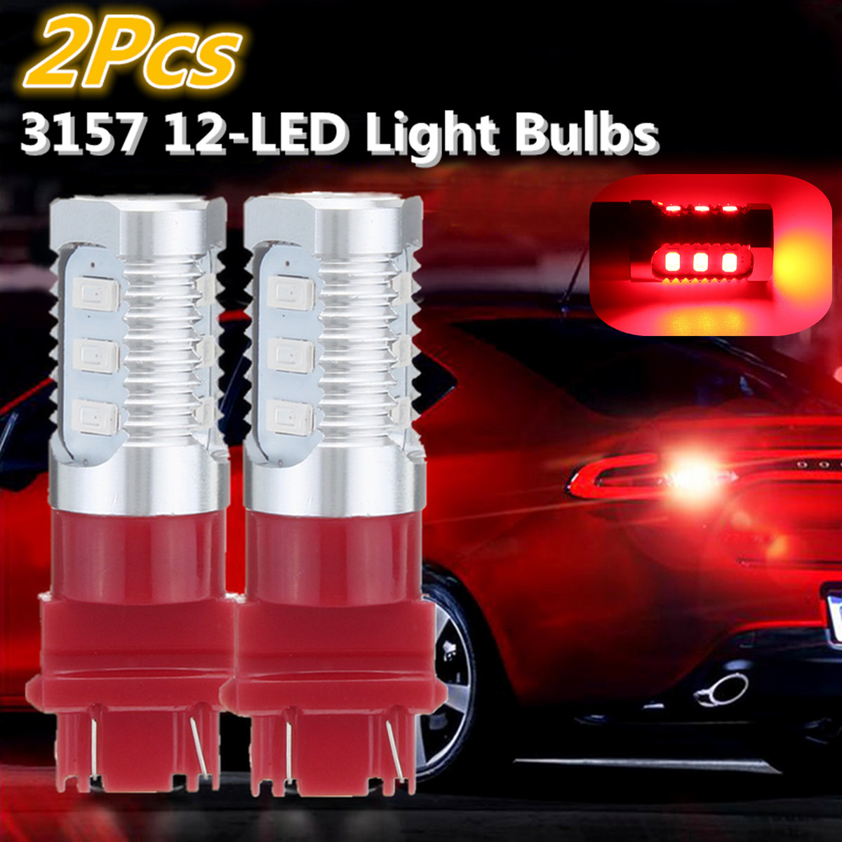 2PCS-3157-LED-Flashing-Strobe-Light-Bulb-Red-Rear-Alert-Safety-Brake-Tail-Stop-Lights-Bulb-1275911