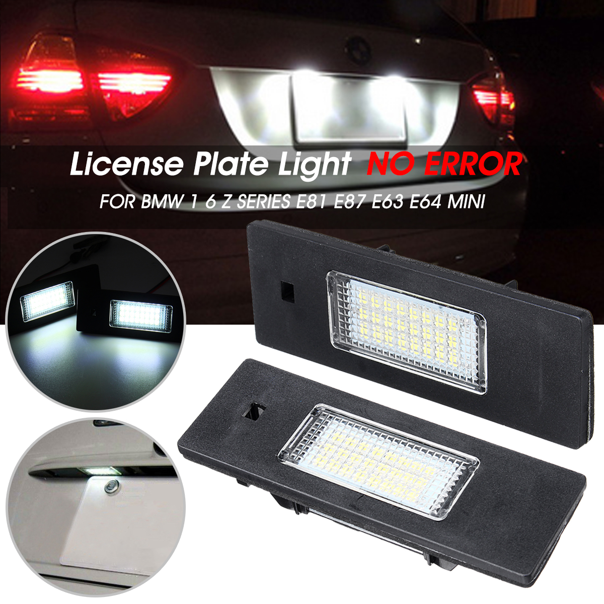 2PCS-LED-License-Number-Plate-Light-For-BMW-1-6-Z-Series-E81-E87-E63-E64-E85-E89-1789983