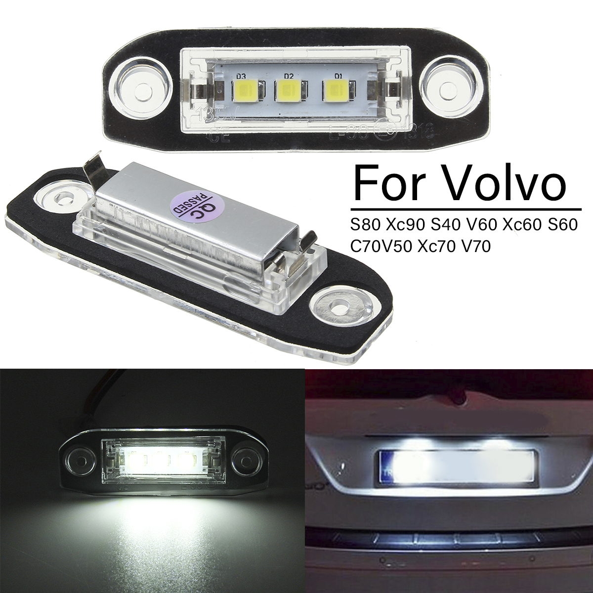 2PCS-LED-License-Plate-Light-For-Volvo-S80-Xc90-S40-V60-Xc60-S60-C70-V50-Xc70-V70-1726865