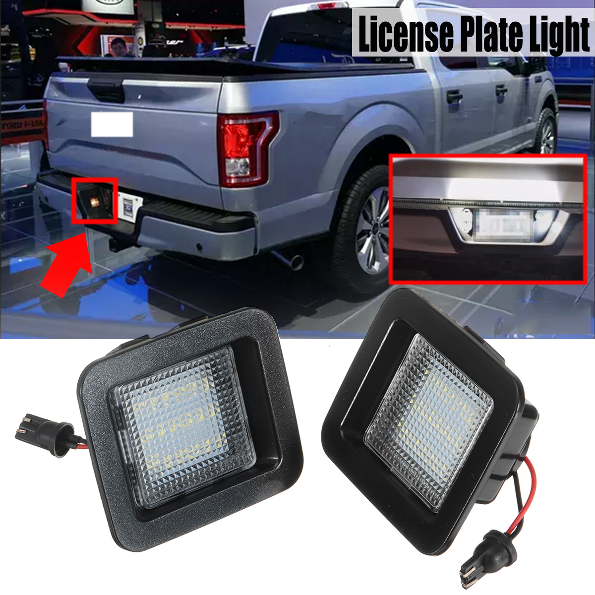 2PCS-LED-License-Plate-Lights-Rear-Bumper-Lamp-Error-Free-for-Ford-F-150-Raptor-2015-up-1554087
