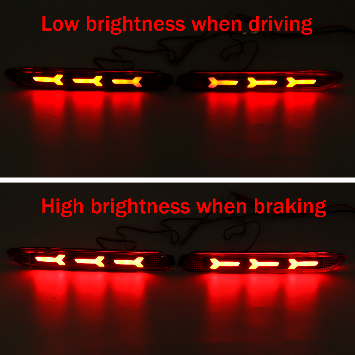 2PCS-LED-Rear-Bumper-Reflector-Brake-Stop-Light-For-Toyota-Camry-Sienna-Matrix-Lexus-1726990