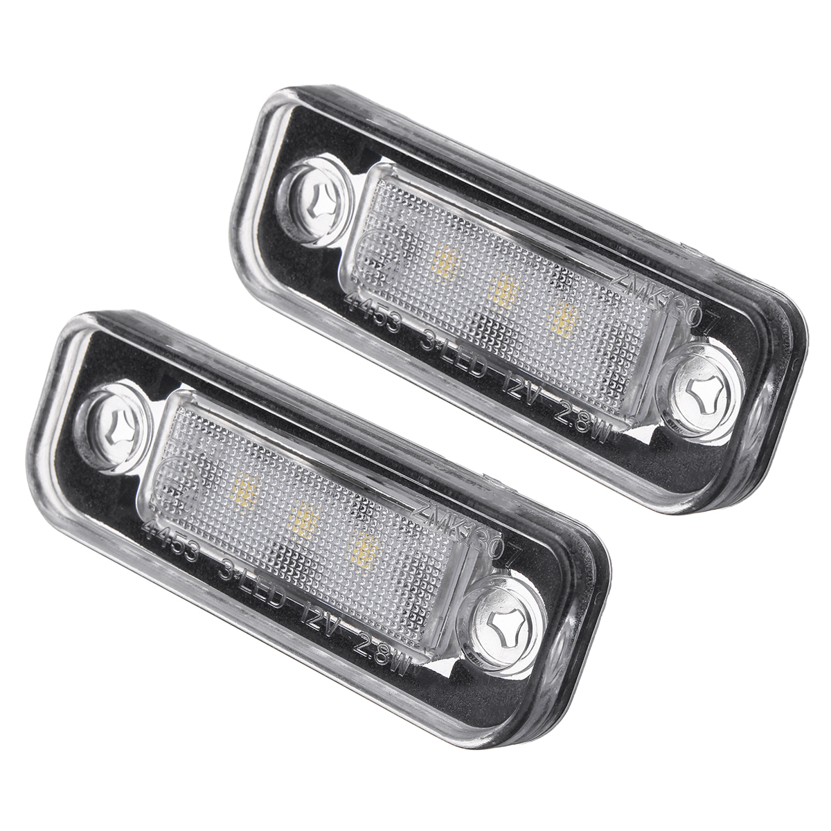 2Pcs-3-SMD-LED-7000K-License-Plate-Lights-Lamps-For-Benz-C-E-Class-CLS-SLK-W211-S211-1269265