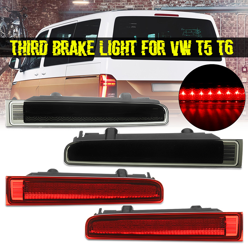 2Pcs-Black-Lens-High-Level-LED-Brake-Stop-Lights-for-VW-T5T6-Transporter-Barn-Door-7E0945097E-7E0945-1570183