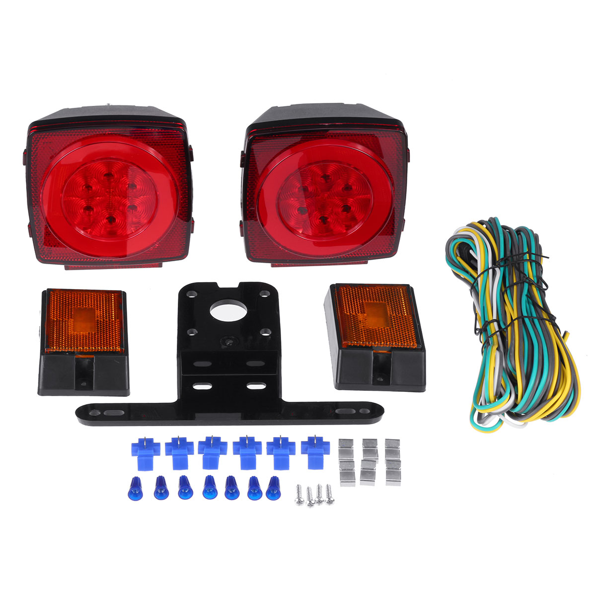 2Pcs-Car-Upgrade-LED-Square-Tail-Turn-Signal-Lamp-Brake-Light-Waterproof-For-Trailer-Truck-Boat-1597338