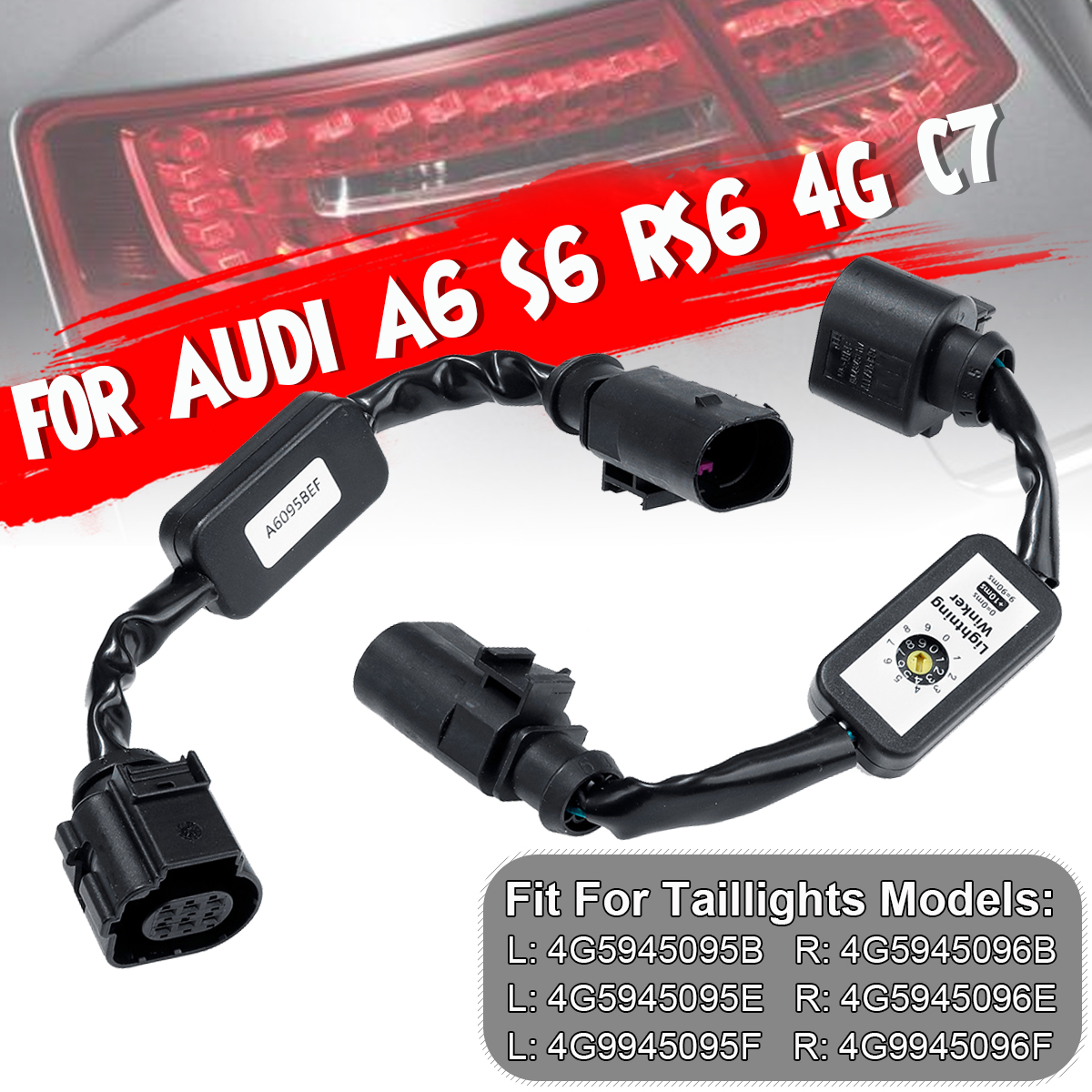 2Pcs-Dynamic-Turn-Signal-Indicator-LED-Taillight-Module-Error-Free-For-Audi-A6-S6-RS6-4G-C7-1659918