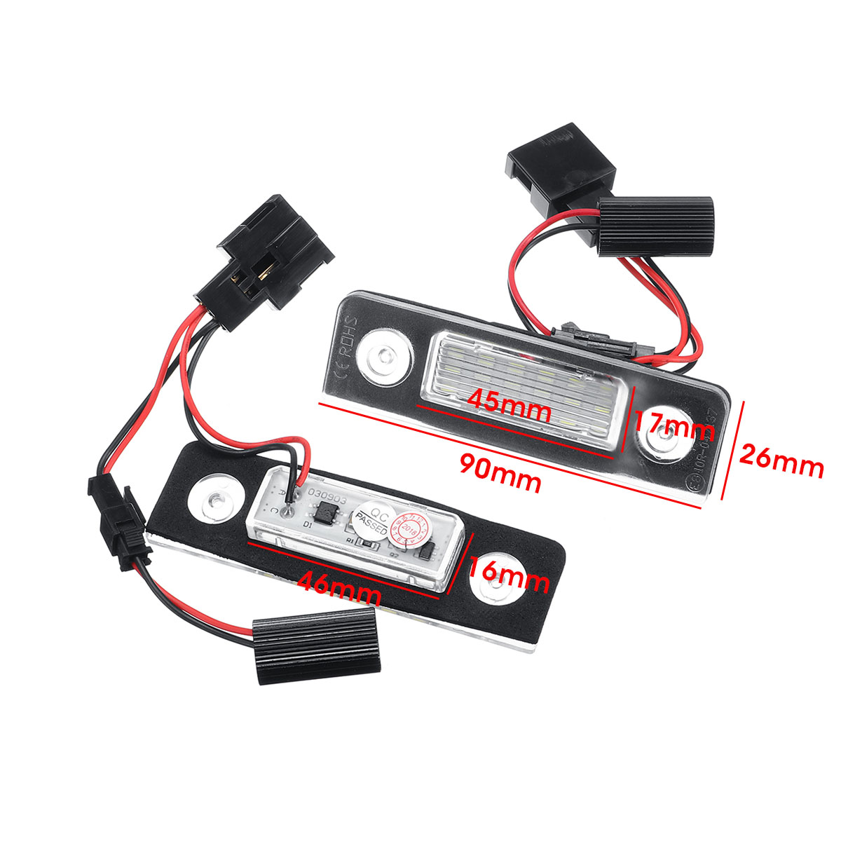 2Pcs-LED-License-Plate-Lights-White-for-Skoda-Octavia-ll-Facelift-2009-2012-1656292