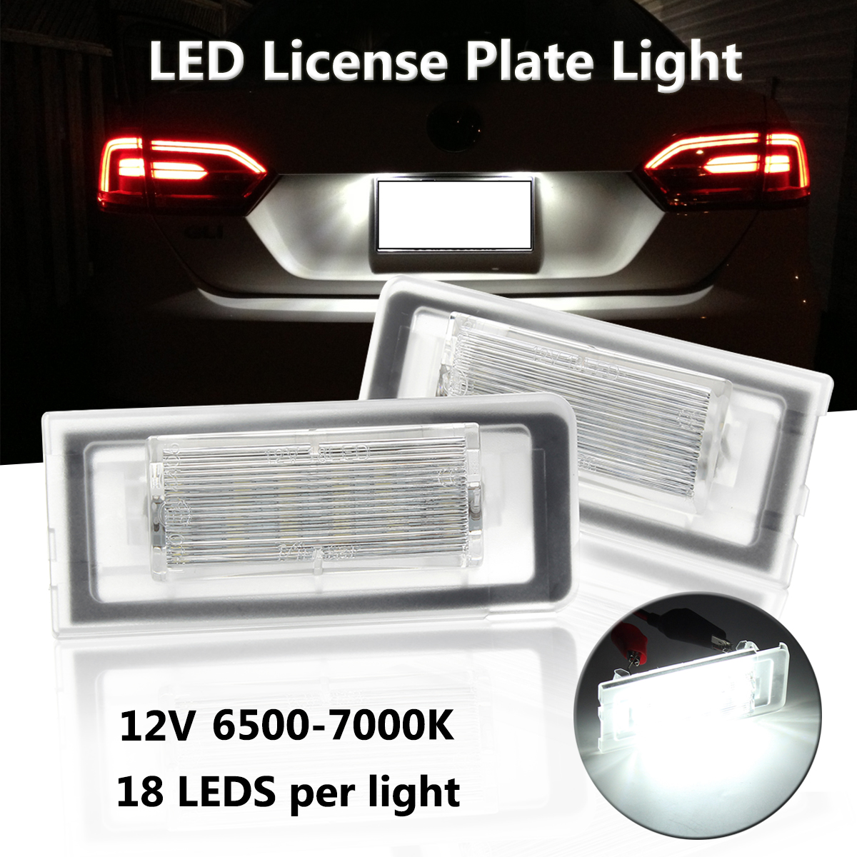2pcs-18LED-Tail-License-Plate-Lights-Lamp-for-Audi-TT-8n-99-06-1269763