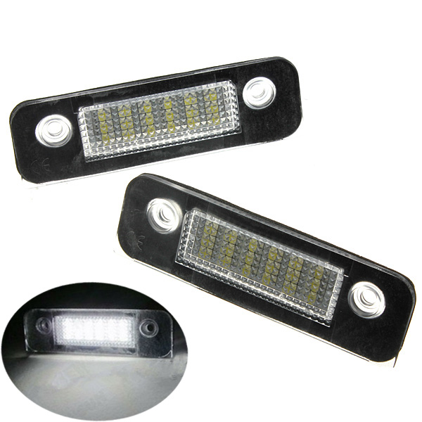 2x-12V-18LEDs-License-Number-Plate-Lamps-Light-for-Ford-Mondeo-MK2-915747
