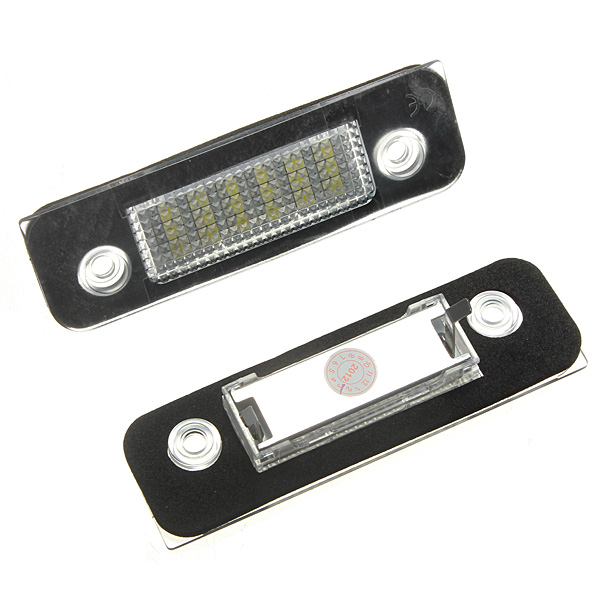 2x-12V-18LEDs-License-Number-Plate-Lamps-Light-for-Ford-Mondeo-MK2-915747