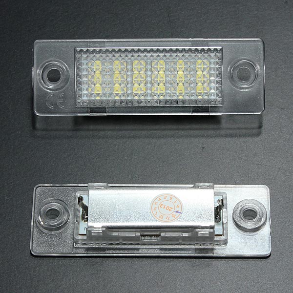 2x-LED-License-Number-Plate-Light-for-VW-Caddy-T5-Golf-Passat-915663