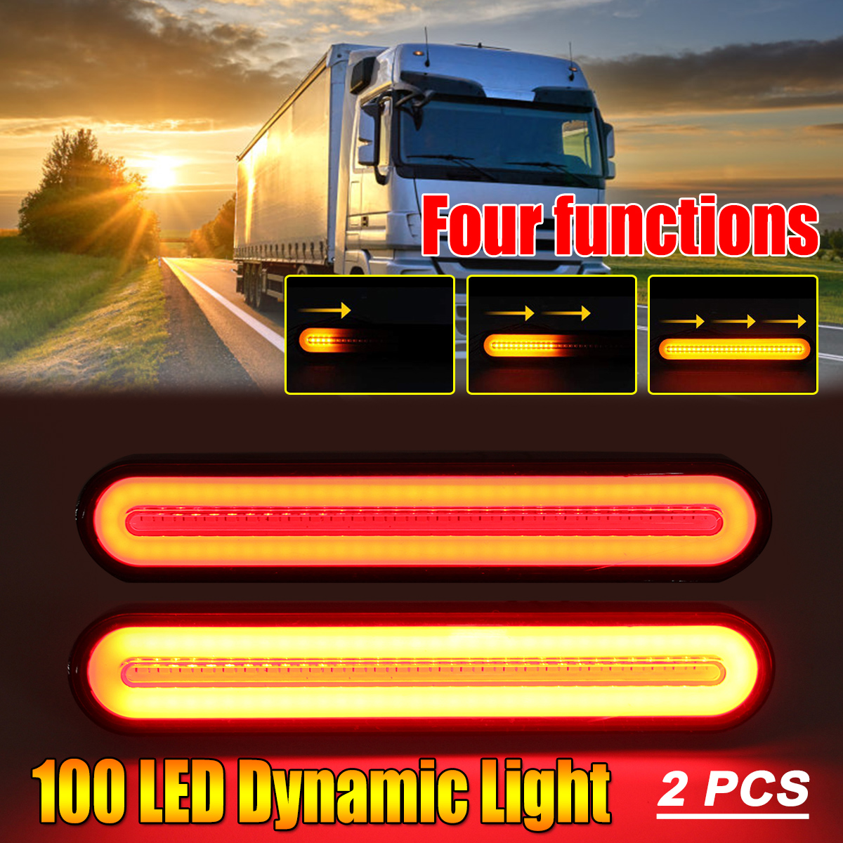 4-in-1-Halo-Ring-2835-SMD-LED-Tail-Lamps-Brake-Stop-Lights-Dynamic-Flowing-Turn-Signal-Lights-12V-30-1636472