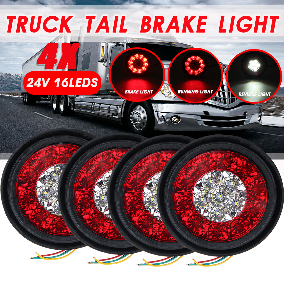 4Pcs-24V-16LEDs-Car-Turn-Signal-Lights-Brake-Stop-Tail-Lamps-Waterproof-Round-For-Truck-Trailer-Lorr-1613866