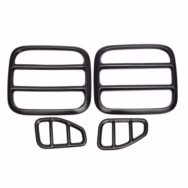 4pcs-Black-Iron-Taillight-Lamp-Cover-Trim-Frame-for-Jeep-Renegade-2015-2016-1112028