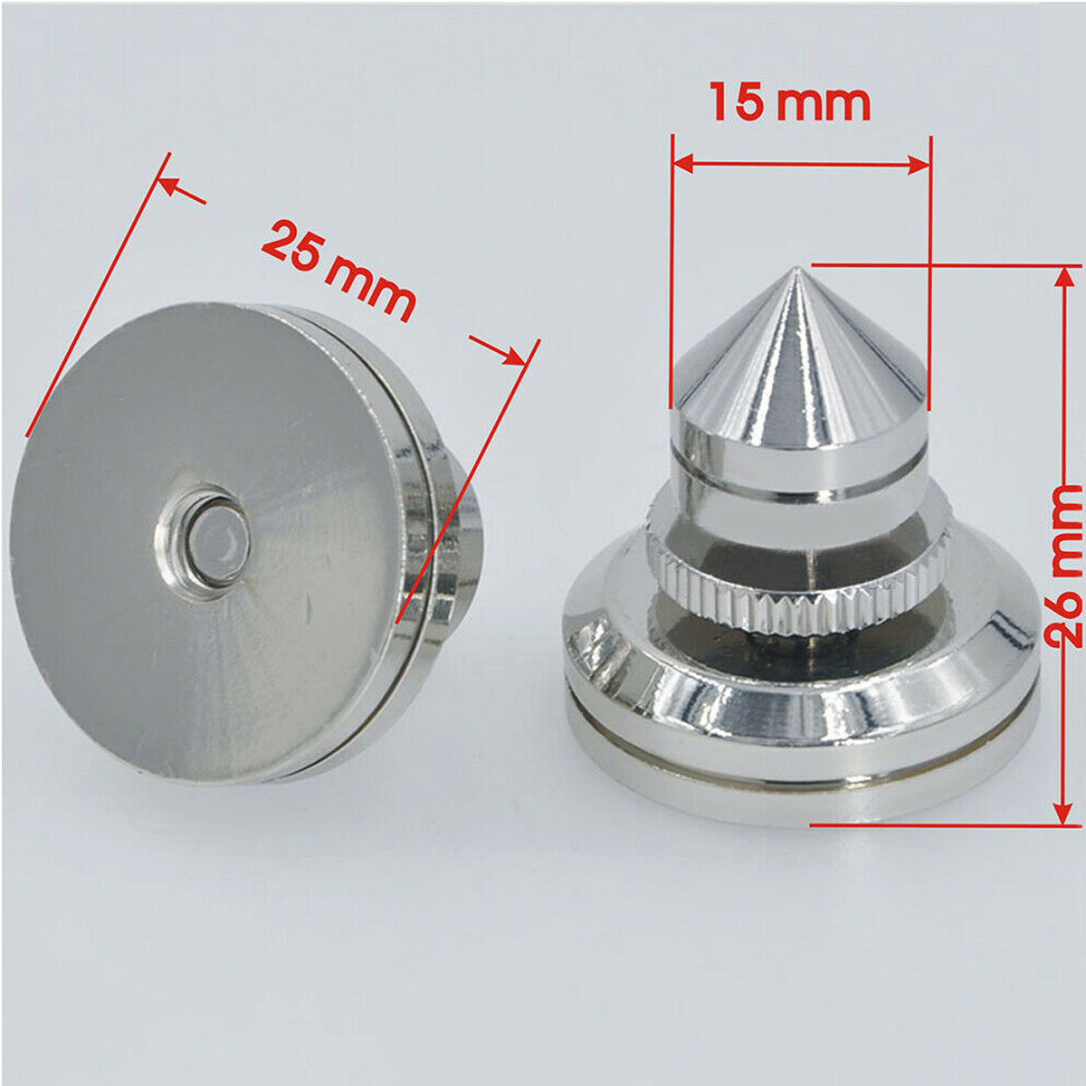 4pcs-Brass-Shock-Absorber-Speaker-Spike--Pad-Base-Amplifier-Isolation-Cone-Stand-Feet-1613292