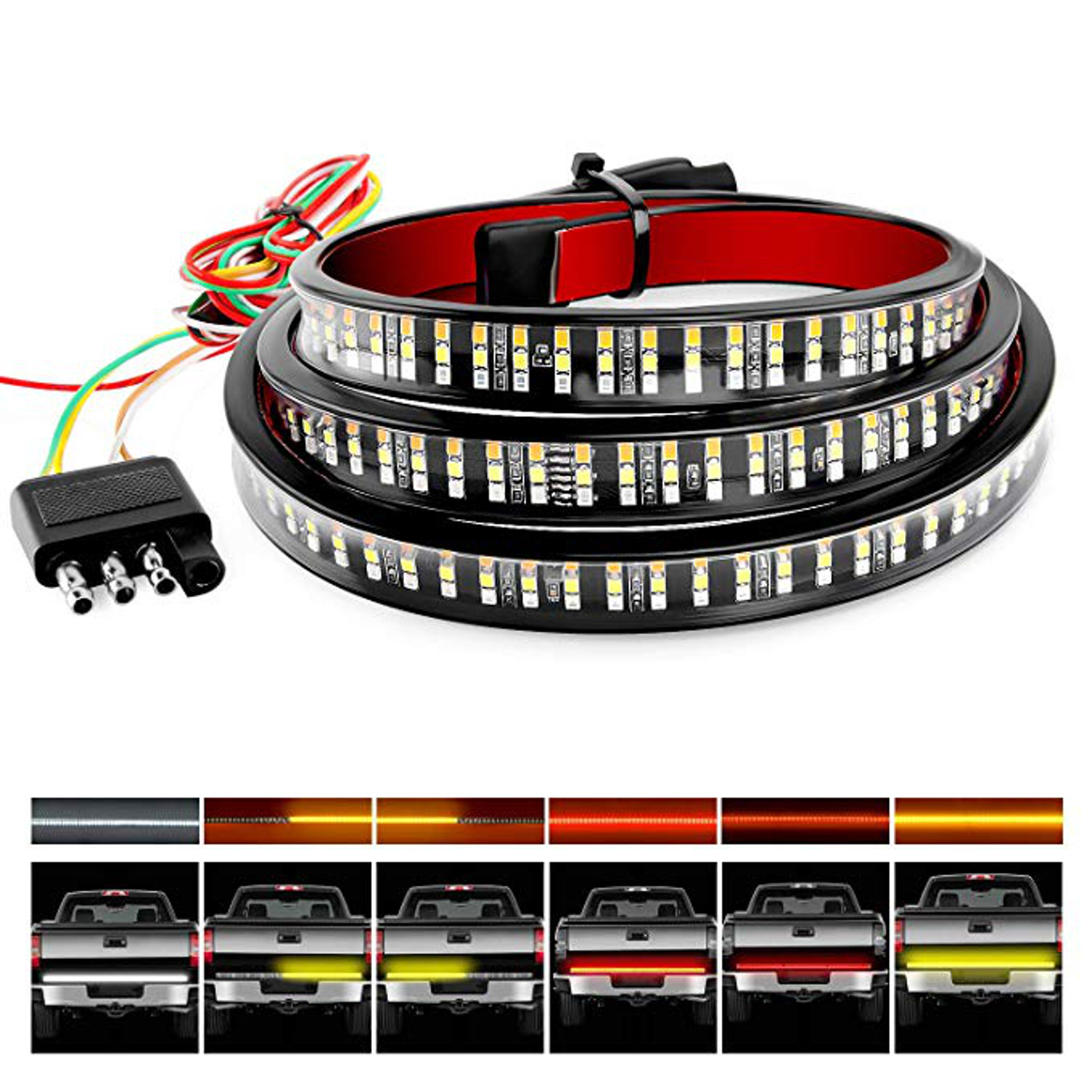 60-Inch-Pickup-Truck-Accessories-Tail-Lights-Tri-Color-Turn-Signals-Lamp-Three-Rows-Streamer-1646138