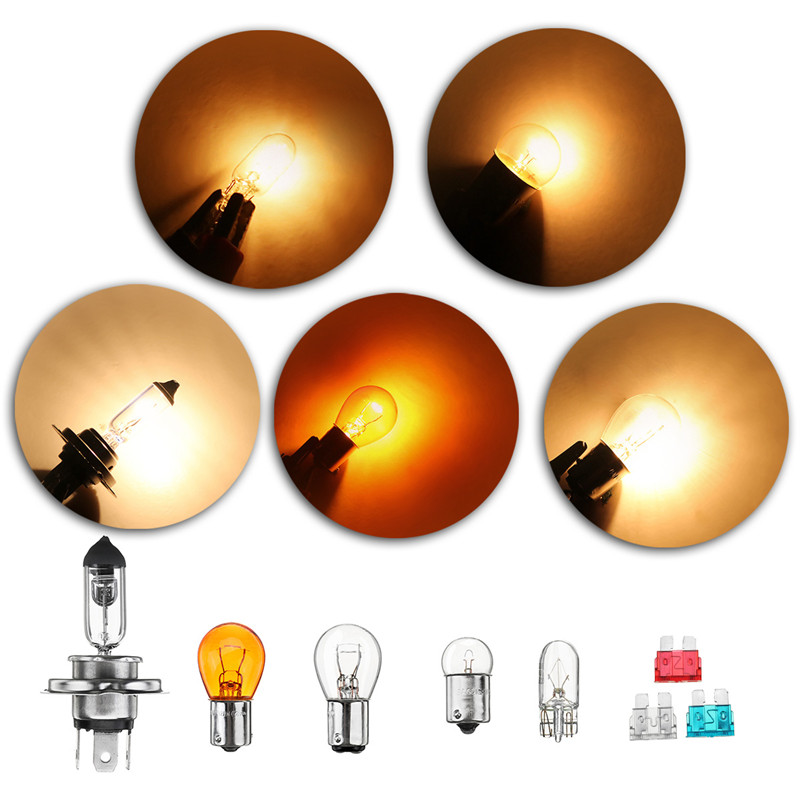 8Pcs-H4-H7-H1-1156-1157-G18-Car-Fuse-Replacement-Light-Bulb-Kit-Halogen-Lamp-Universal-1339261