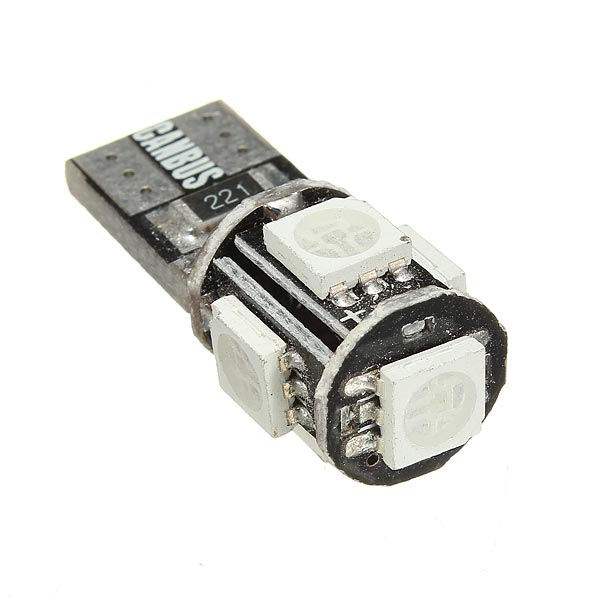 Canbus-5-SMD-LED-Xenon-HID-W5W-T10-501-Car-Side-Light-Bulb-930889