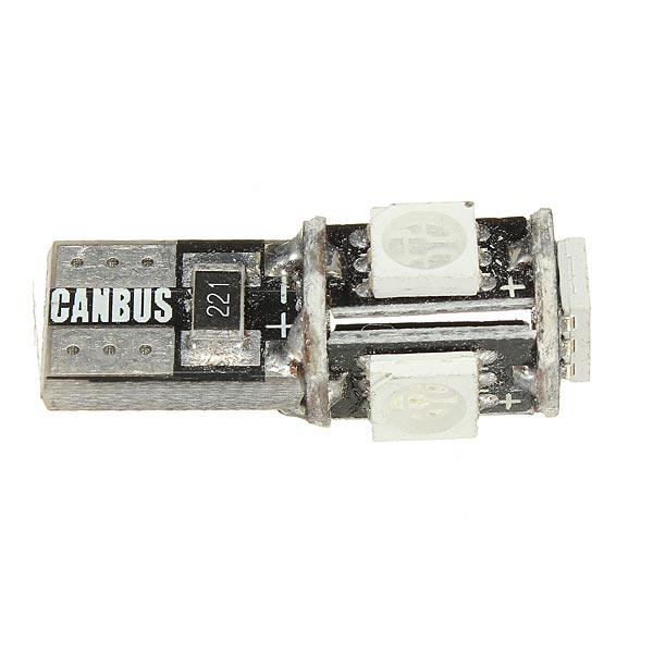 Canbus-5-SMD-LED-Xenon-HID-W5W-T10-501-Car-Side-Light-Bulb-930889