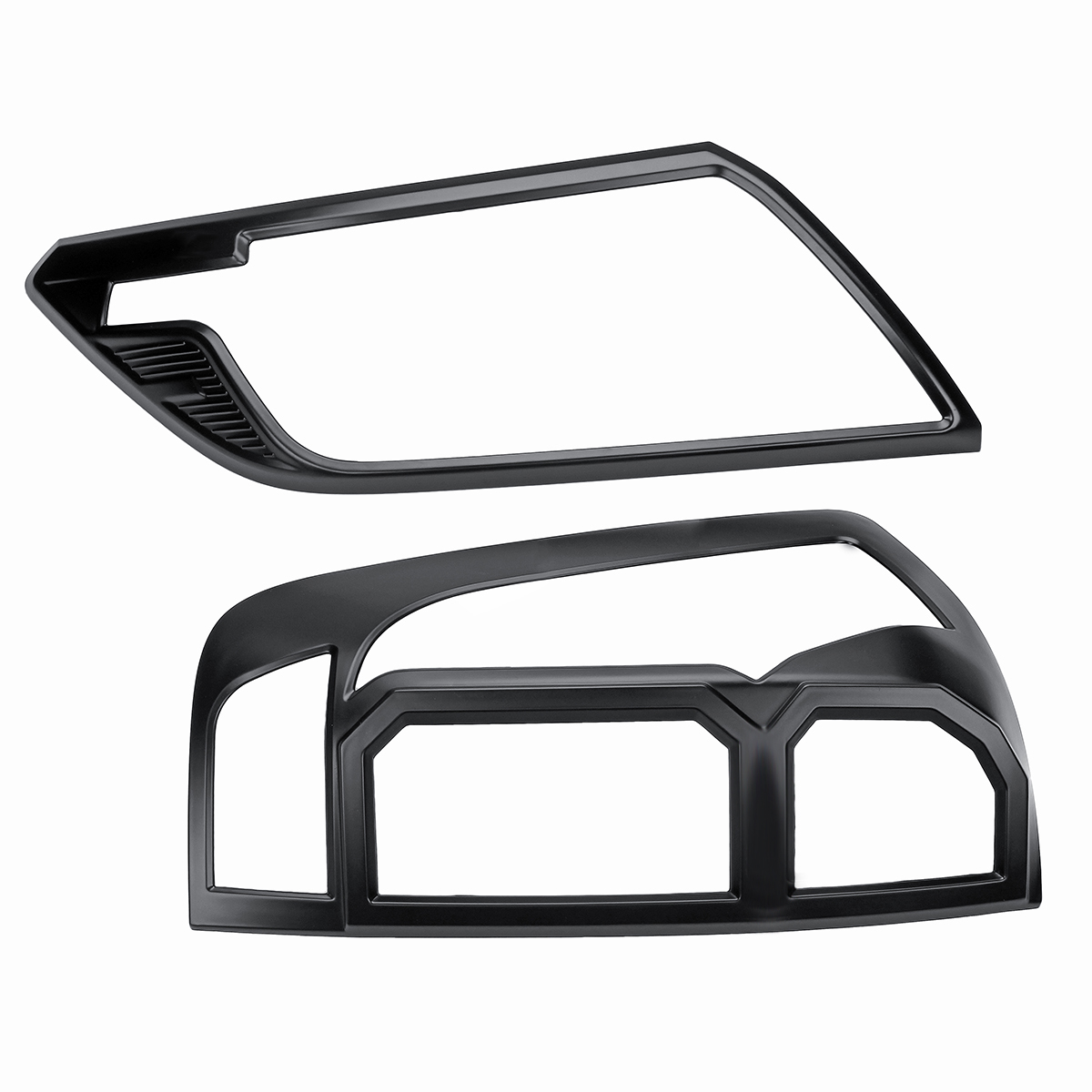 Car-Front-Rear-Light-Tail-Lamp-Cover-Black-For-Nissan-Navara-1552101