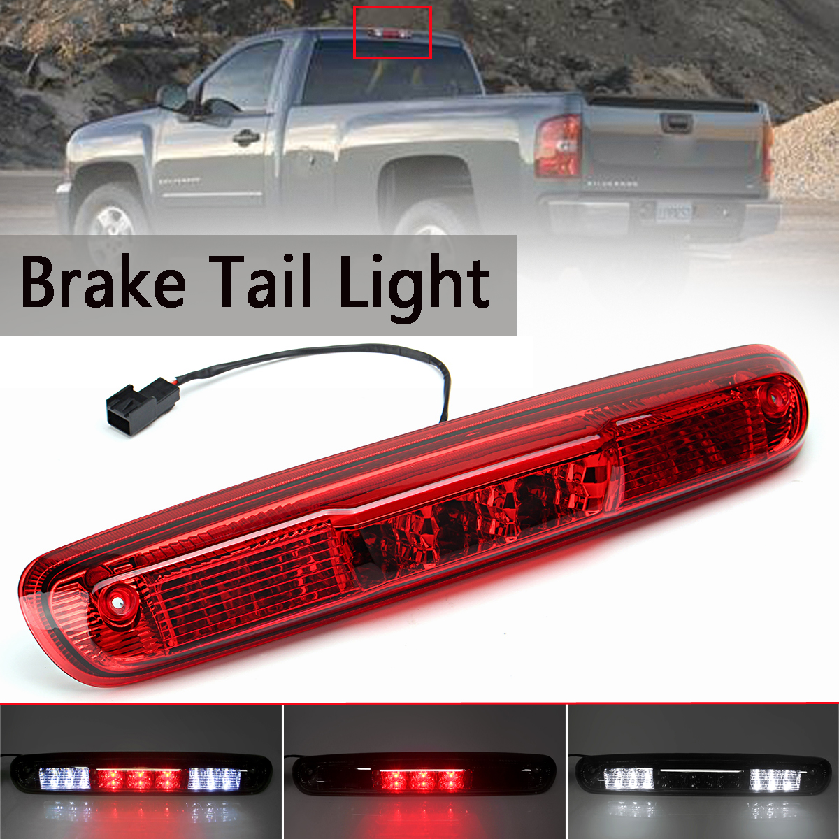 Car-LED-Rear-Third-Brake-Lights-Red-Tail-Lamp-for-Silverado-Sierra-1500-2500-2007-2013-1337129