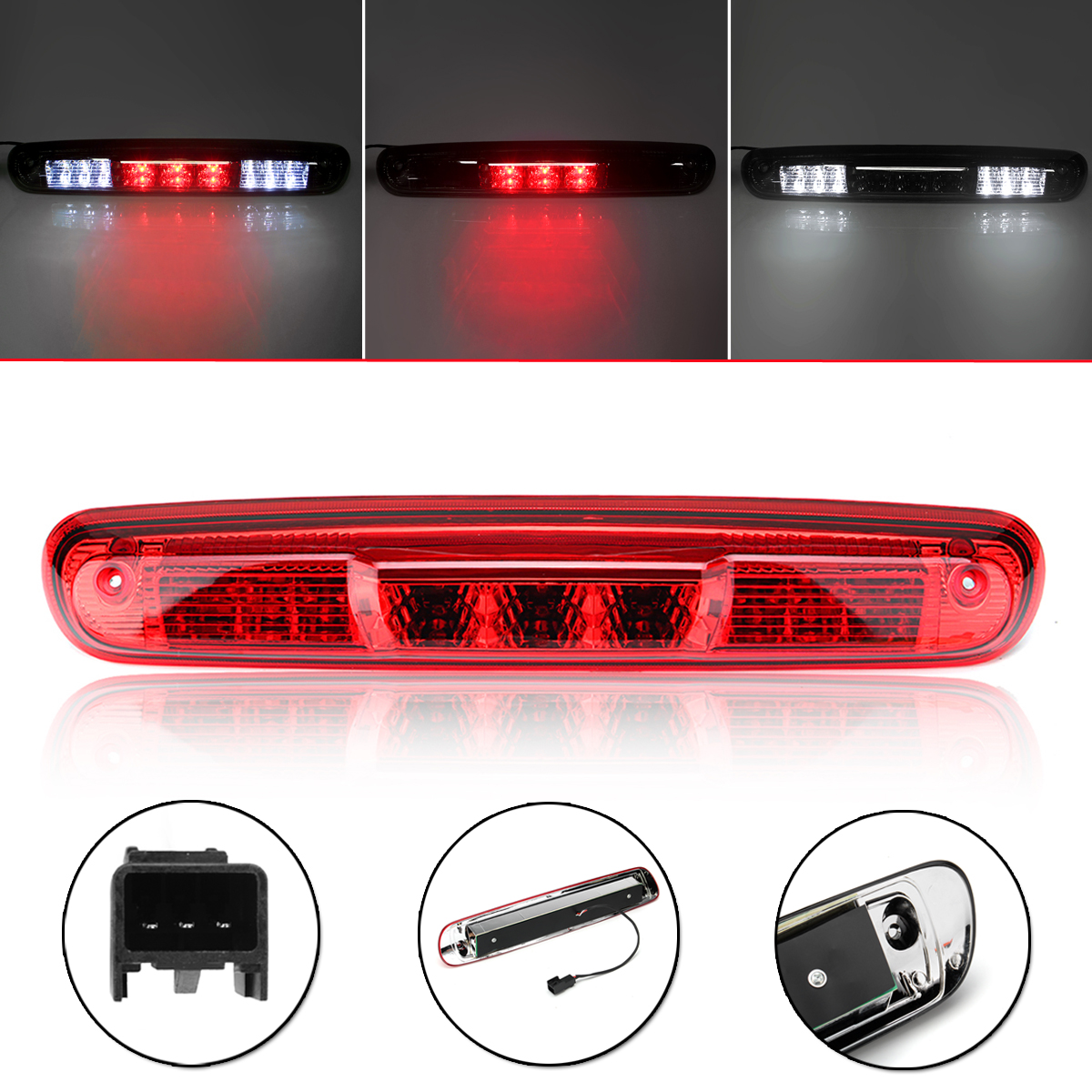 Car-LED-Rear-Third-Brake-Lights-Red-Tail-Lamp-for-Silverado-Sierra-1500-2500-2007-2013-1337129