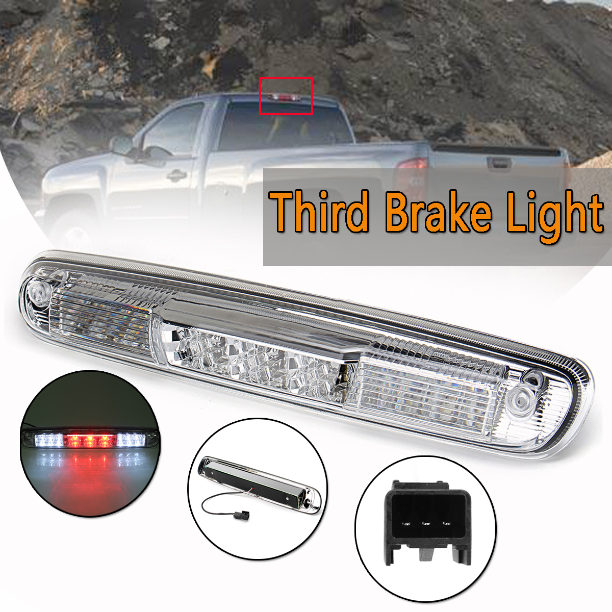 Car-LED-Rear-Third-Brake-Lights-Tail-Lamps-for-Chevrolet-Silverado-Sierra-1500-2500-07-13-1334107