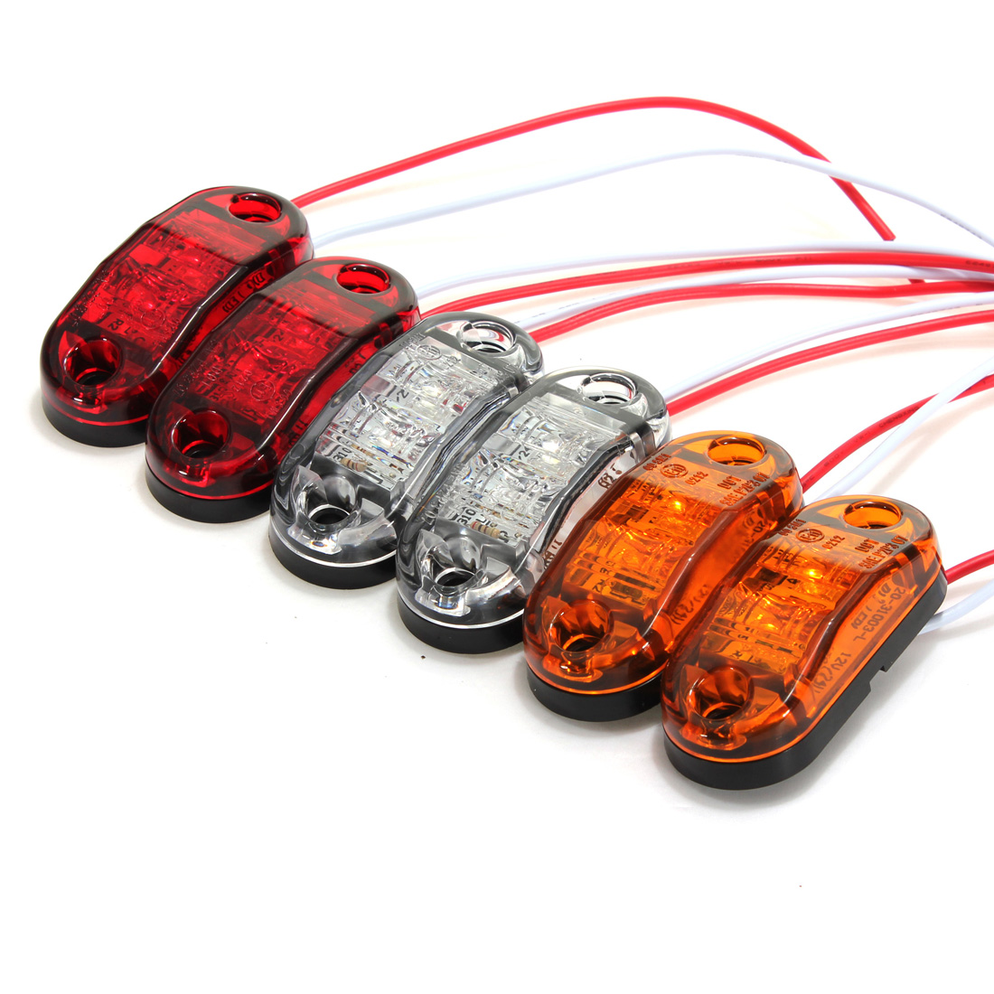 Car-LED-Side-Marker-Light-Car-Trailers-RV-Clearance-Lamp-E-marked-Dot-79957
