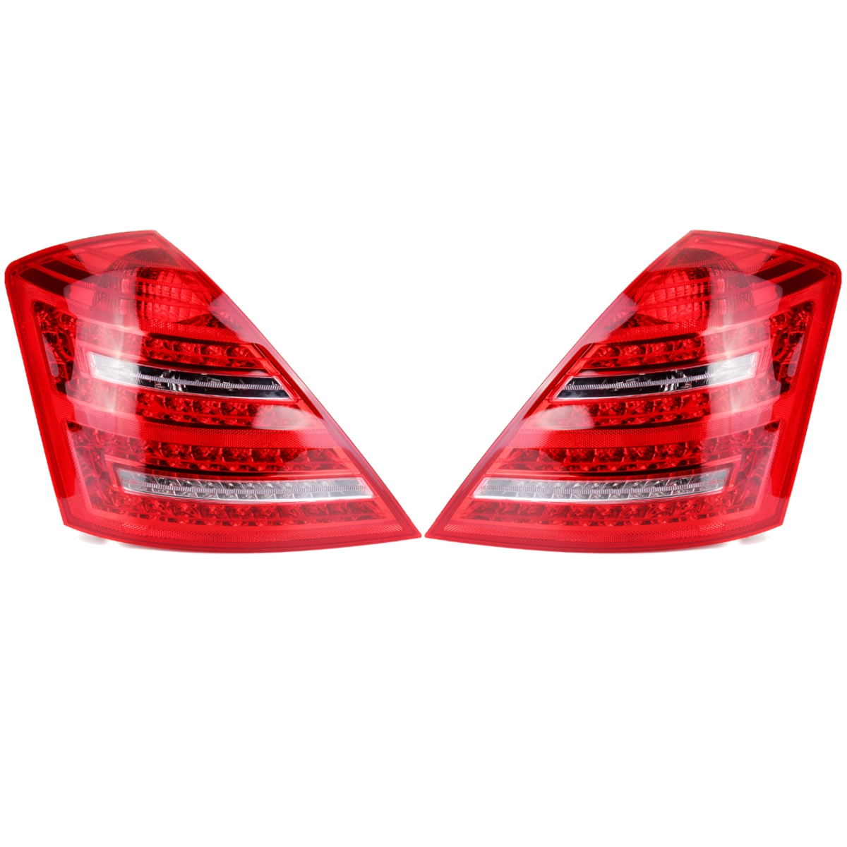 Car-LED-Tail-Light-Assembly-Brake-Lamp-with-Bulb-Red-Pair-for-Mercedes-Benz-W221-S-Class-2006-2008-1460701
