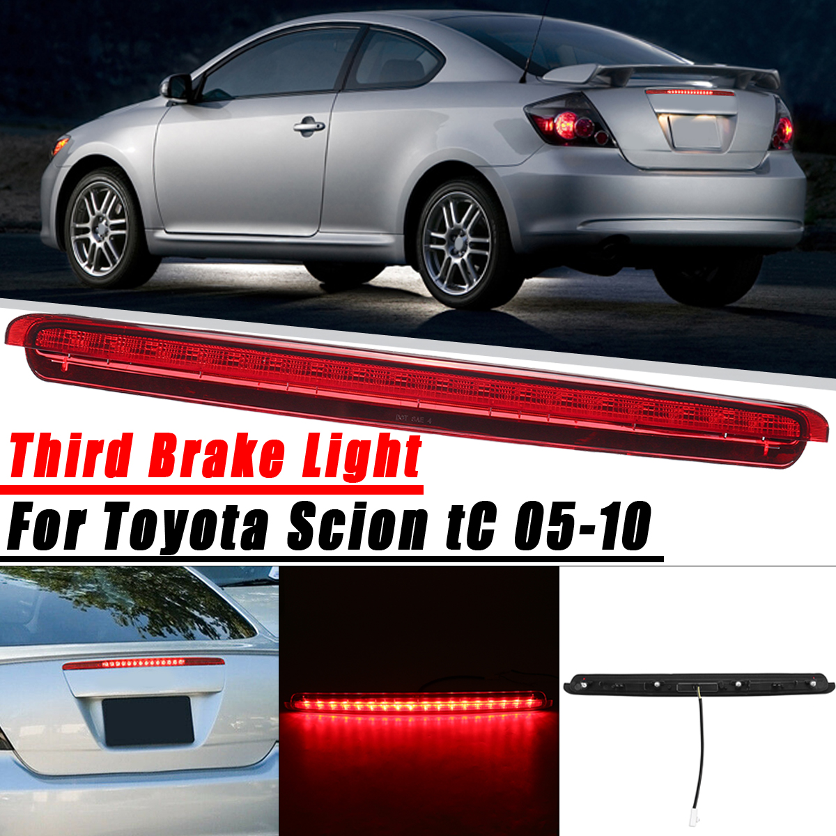 Car-LED-Tail-Reflector-Lamps-Third-Brake-Lights-Center-Stop-Lamp-For-Toyota-Scion-tC-05-10--81570-21-1588913