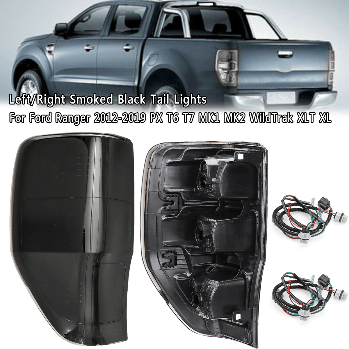 Car-LeftRight-Tail-Light-Wiring-For-Ford-Ranger-2012-2019-PX-T6-T7-MK1-MK2-WildTrak-XLT-XL-1620788