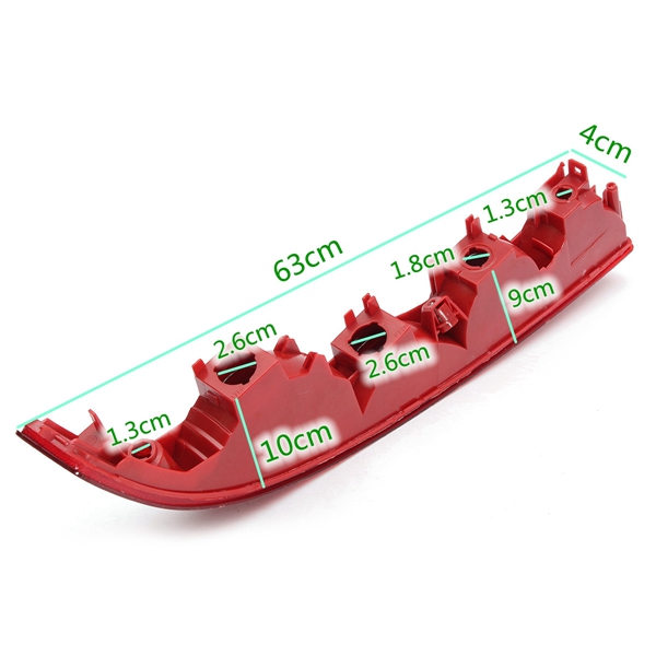 Car-Rear-Bumper-Tail-Fog-Light-Lamp-Right-Side-Assembly-Red-For-Audi-Q7-2006-2015-1633138