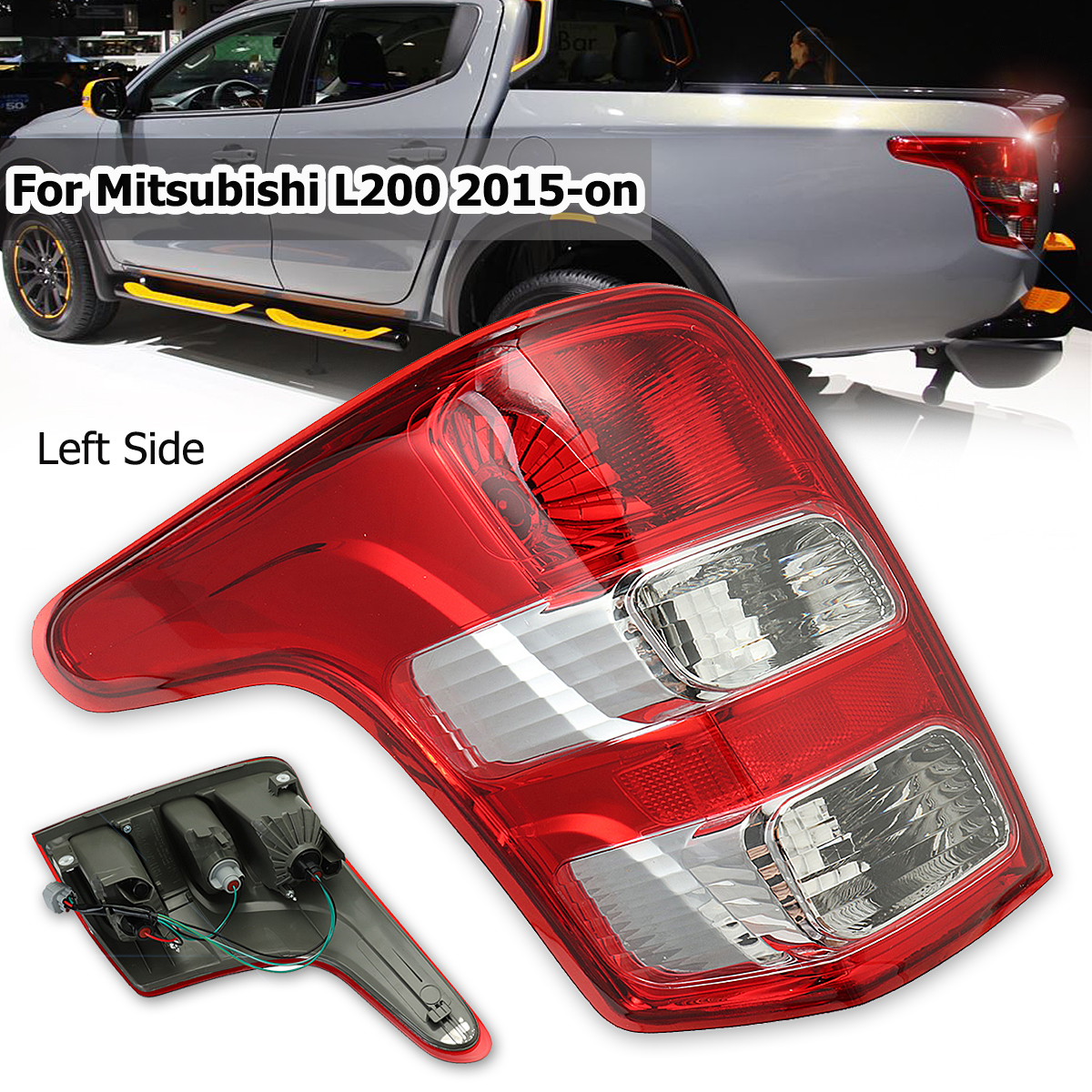 Car-Rear-Left-Tail-Light-Brake-Lamp-Cover-Assembly-for-Mitsubishi-L200-Triton-Fiat-Strada-2015-Up-1585647