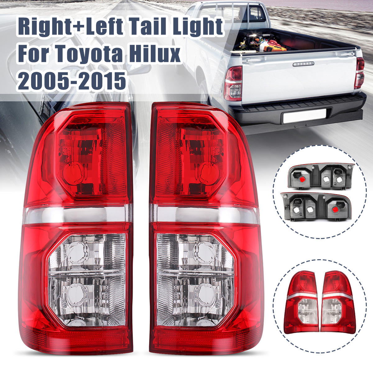Car-Rear-LeftRight-Tail-Light-Brake-Lamp-Red-withou-Bulb-For-Toyota-Hilux-2005-2015-1615978