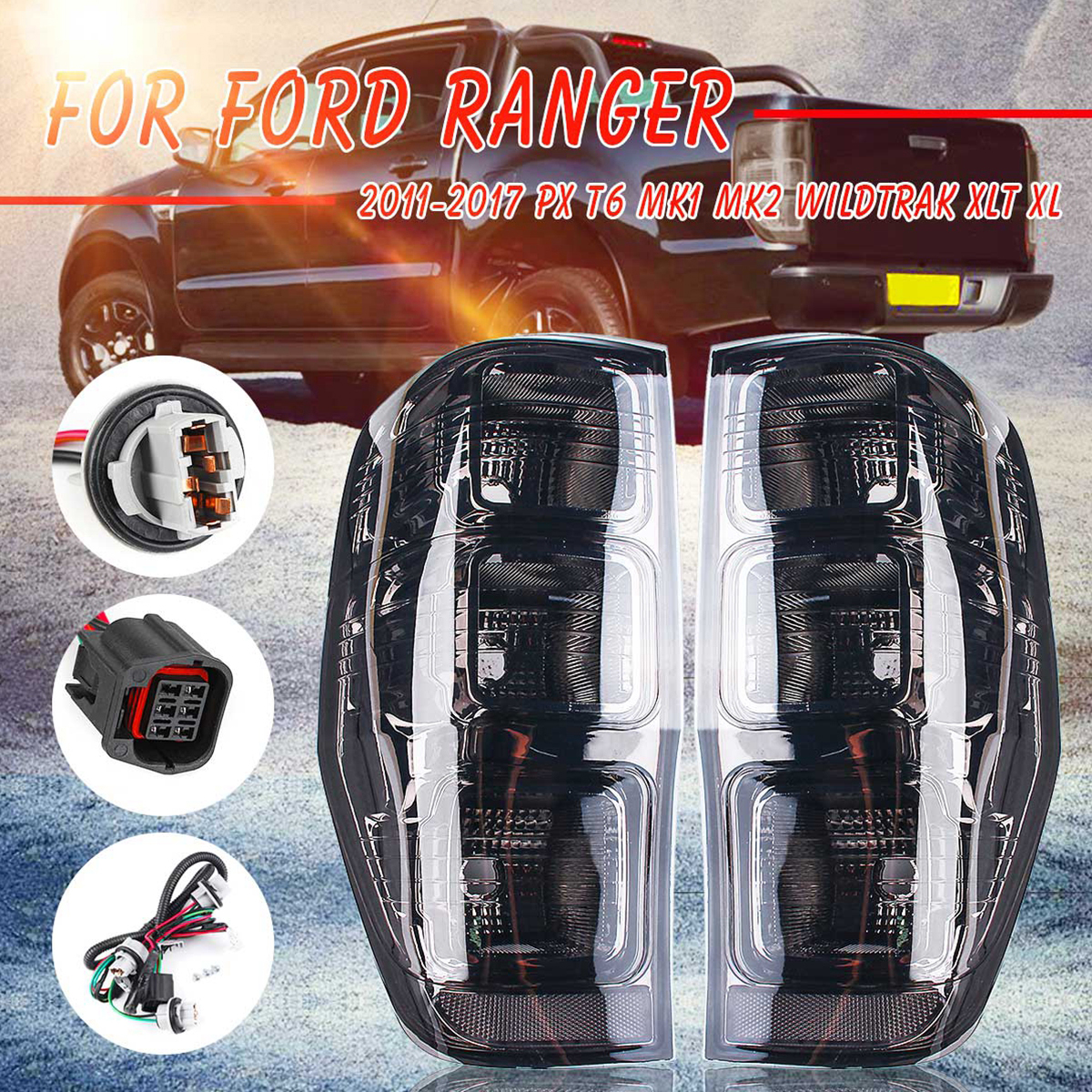 Car-Rear-LeftRight-Tail-Light-for-Ford-Ranger-PX-T6-MK1MK2-WildTrak-XLT-XL-XLS-2011-2018-1329402