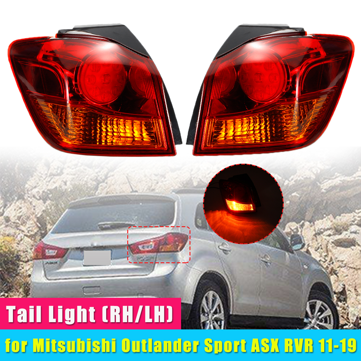 Car-Rear-Outer-Tail-Light-with-Bulb-LeftRight-for-Mitsubishi-Outlander-Sport-ASX-RVR-2011-2019-1549591