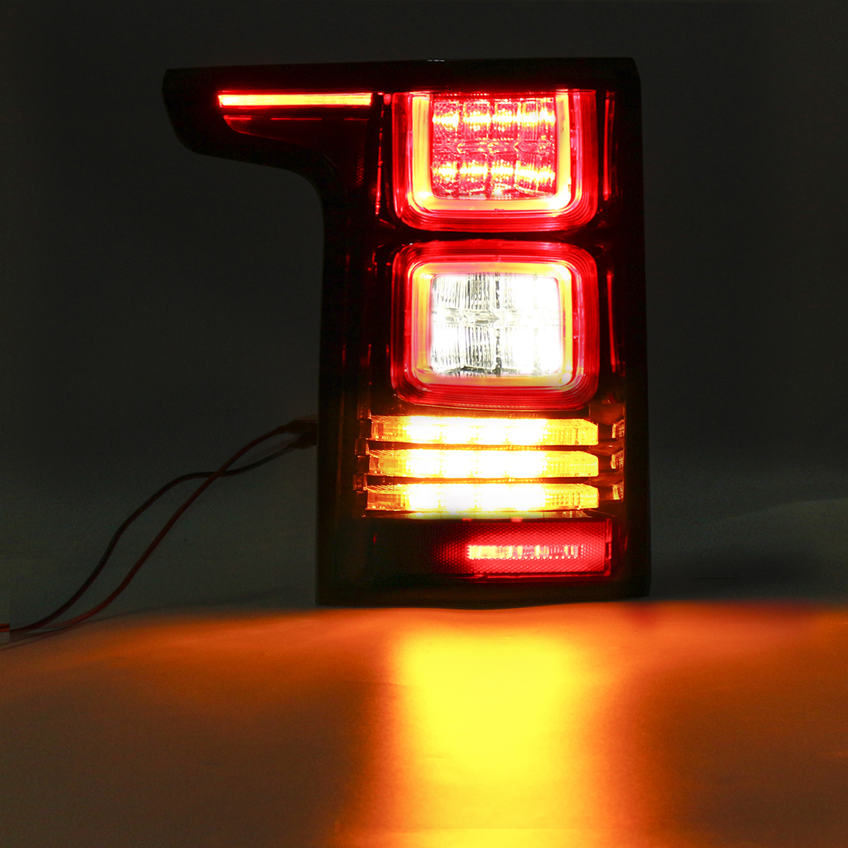 Car-Rear-RightLeft-LED-Tail-Brake-Light-Lamp-White-Lens-with-Bulb-Wiring-Harness-For-LAND-ROVER-RANG-1606109